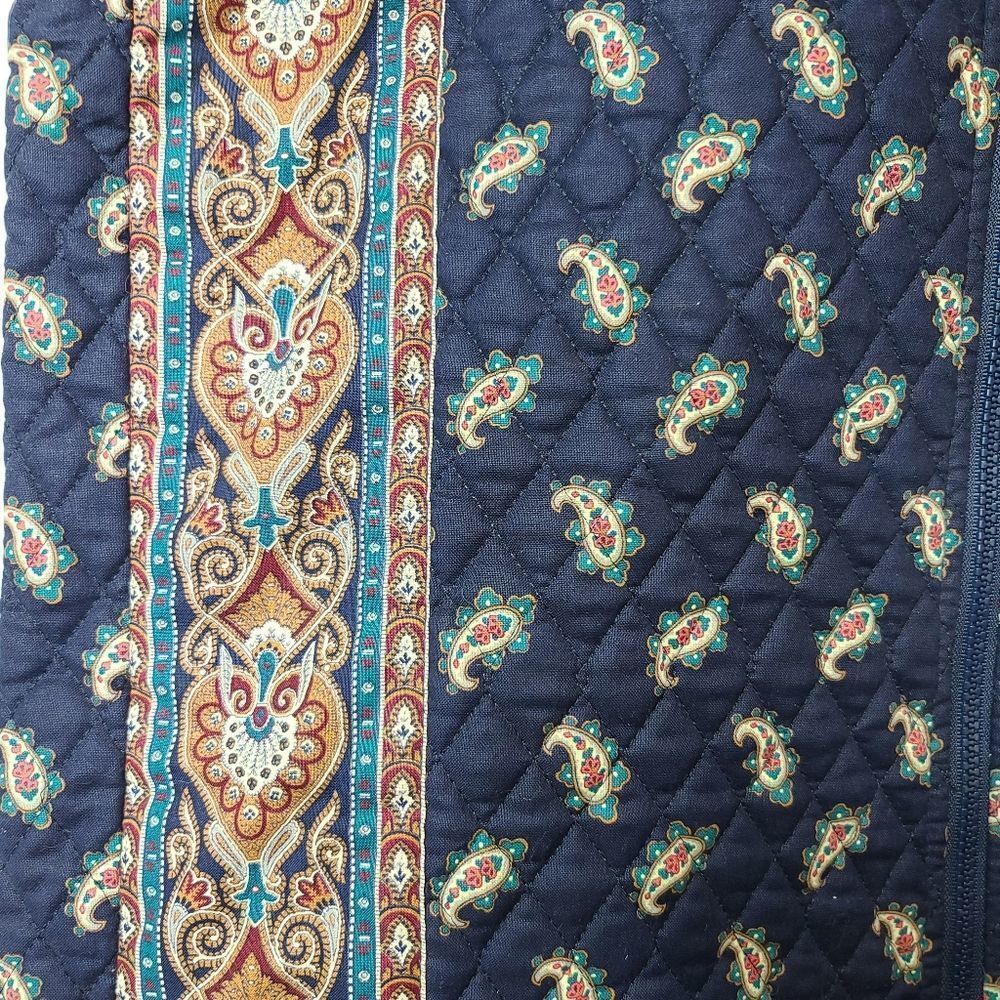 Vera Bradley Vintage Garment Bag Navy 1991 - Picture 4 of 8